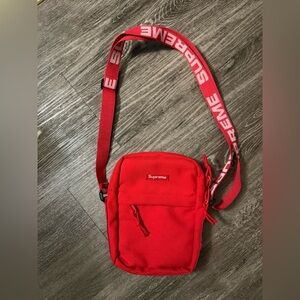 Supreme Bold Red Belt Bag